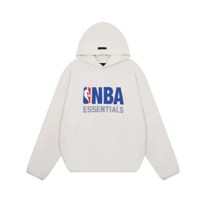 Fear of God Essentials NBA Hoodie - Light Grey