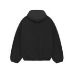 Fear of God Essentials Nylon Fleece Black Hoodie