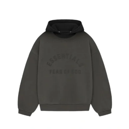 Fear of God Essentials Nylon Fleece Hoodie - Black
