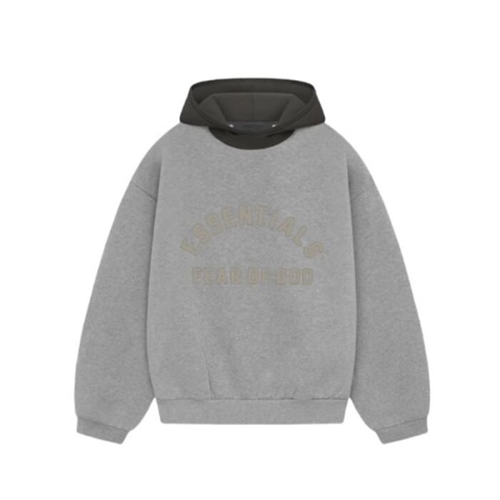 Fear of God Essentials Nylon Fleece Hoodie - Heather