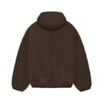 Fear of God Essentials Nylon Fleece Hoodie Heather Wood