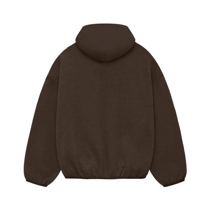 Fear of God Essentials Nylon Fleece Hoodie Heather Wood