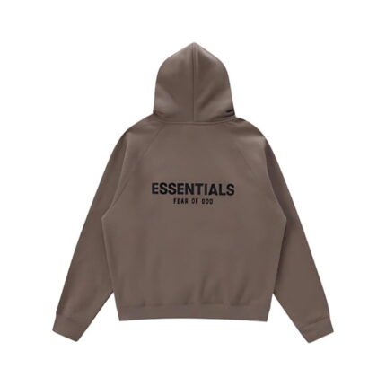 Fear of God Essentials Pull-Over Taupe Hoodie
