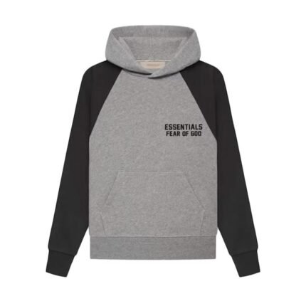 Fear of God Essentials Raglan Hoodie Dark Oatmeal
