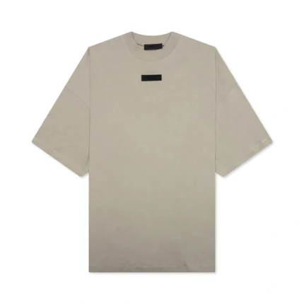 Fear of God Essentials Short Sleeve Tee - Heather Grey
