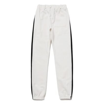 Fear of God Essentials Side Stripe Sweatpants – GrayCream