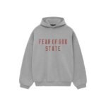 Fear of God Essentials State Fleece Gray Hoodie