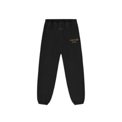 Fear of God Essentials State Fleece Sweatpant – Black