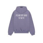 Fear of God Essentials State Fleece Zip Hoodie – Lavender