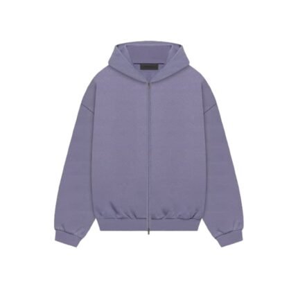 Fear of God Essentials State Fleece Zip Hoodie – Lavender