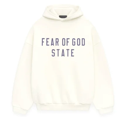 Fear of God Essentials State White Hoodie