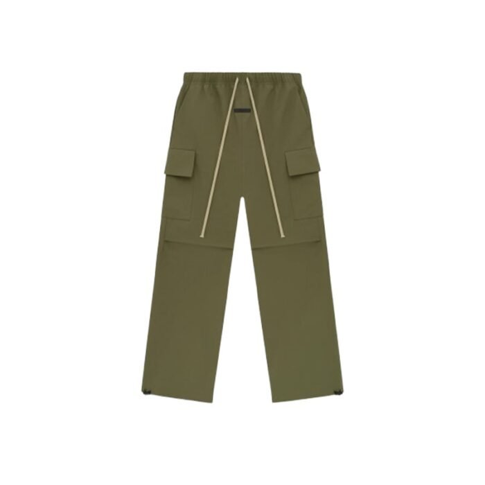Fear of God Essentials Textured Nylon Field Pant – Green