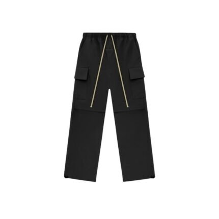 Fear of God Essentials Textured Nylon Field Pant – Black