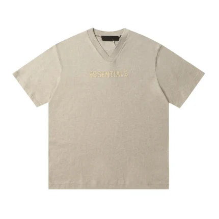 Fear of God Essentials V-Neck T-Shirt – Khaki