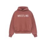 Fear of God Essentials Vintage Shrunken Hoodie – Red