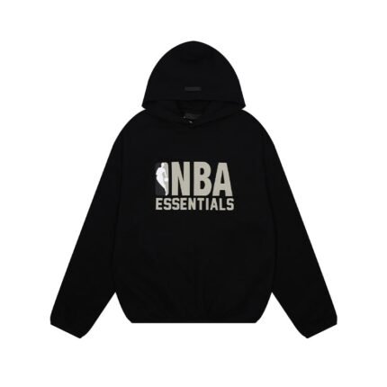 Fear of God Essentials NBA Hoodie – Black