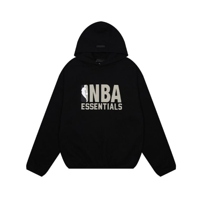 Fear of God Essentials NBA Hoodie – Black