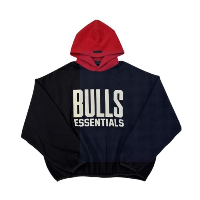 Fear of God Essentials x NBA Bulls Hoodie - Black