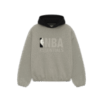 Fear of God Essentials x NBA Hoodie - Warm Heather