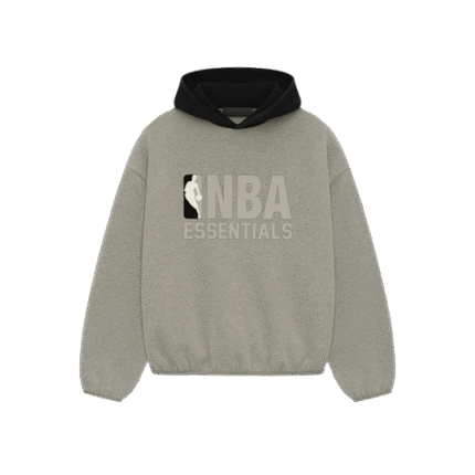 Fear of God Essentials x NBA Hoodie - Warm Heather