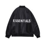 Fear of God Fog Essentials Bomber Black Jacket