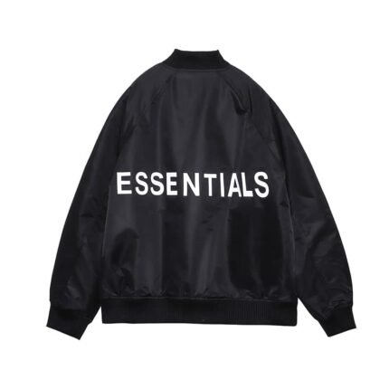 Fear of God Fog Essentials Bomber Black Jacket